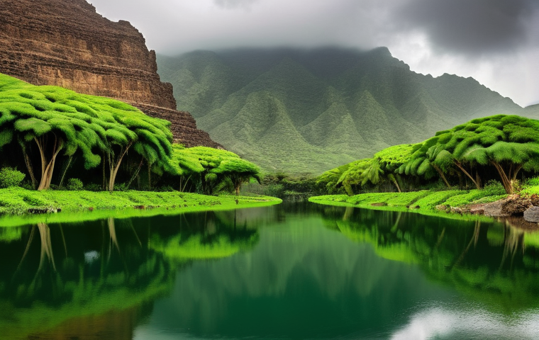오만의 해안 도시 탐방 - Sohar: Tranquil History by the Sea**

"A serene and atmospheric photograph capturing the historical ...